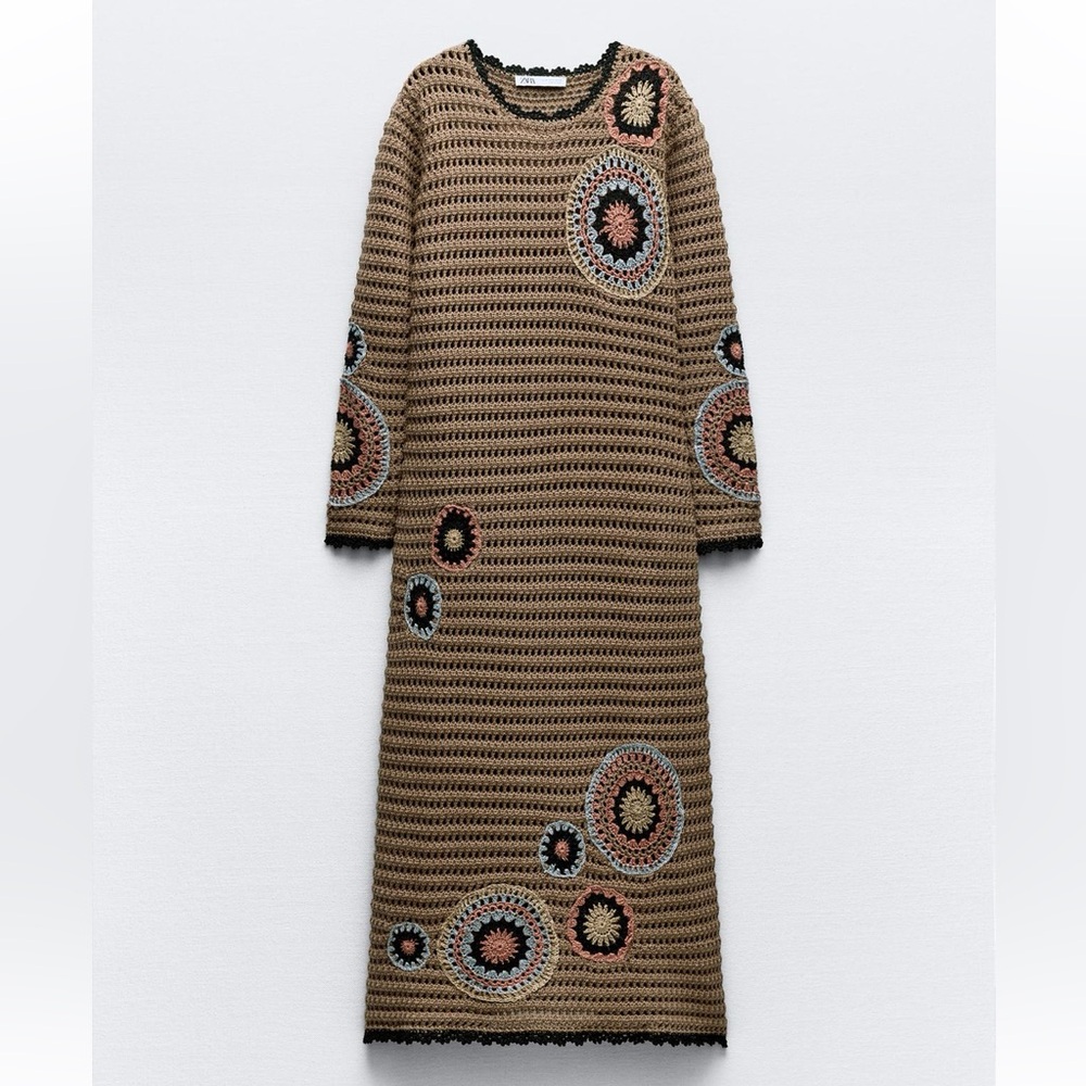 Zara crochet dress NEW